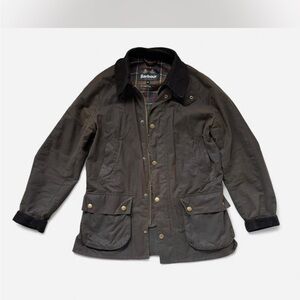 Barbour Men's Olive wax Jacket